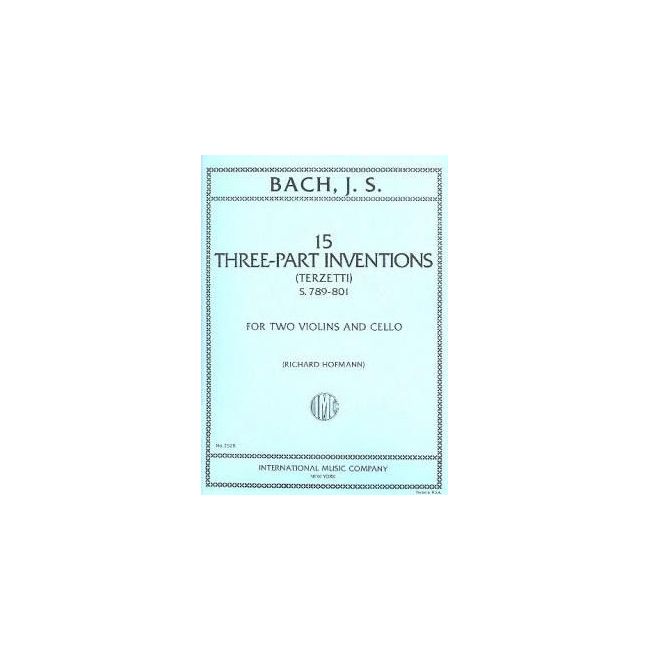 Bach, J.S - TERZETTI Complete 2Vln Vc 