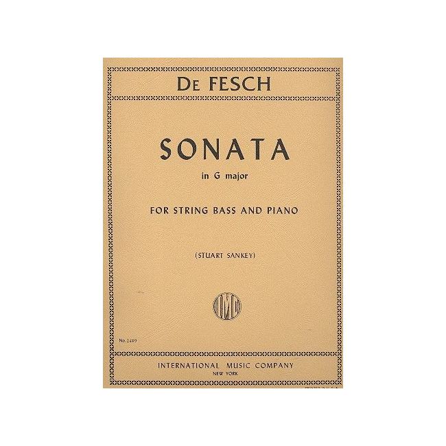 Fesch, Willem de - Sonata G major 