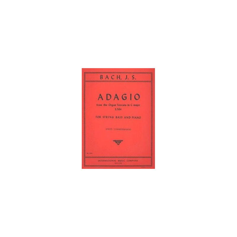 Bach, J.S - ADAGIO FROM ORGAN TOCCATA C 