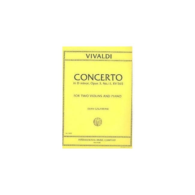 Vivaldi, Antonio - Concerto D minor op.3/11 RV565
