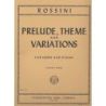 Rossini, Gioacchino Antonio - PRELUDE THEME & VARIATIONS Hn 