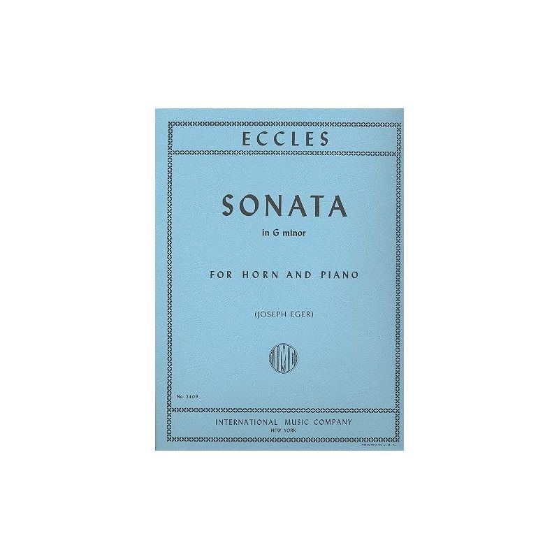Eccles, Henry - Sonata G minor 