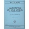 Paganini, Niccolò - VARIATIONS on ONE STRING on a 