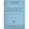 Paganini, Niccolò - VARIATIONS ON ONE STRING ON A 