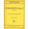 Bottesini, Giovanni - CONCERTO No.2 Bmin Kb Pft.Red 