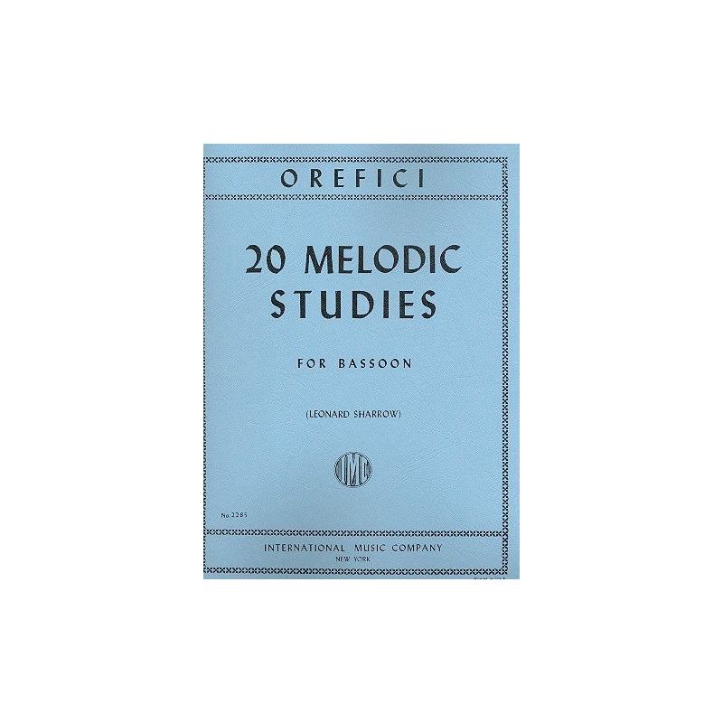Orefici, Alberto - Melodic Studies 