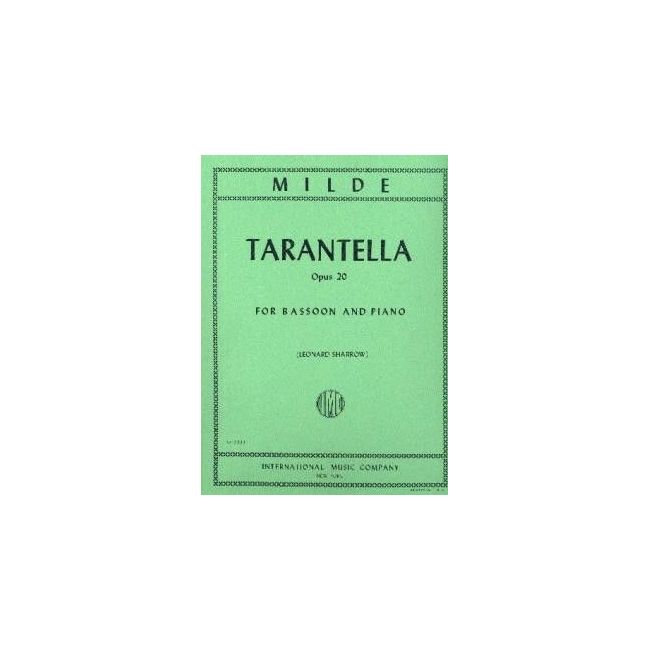 Milde, Ludwig - Tarantella op. 20