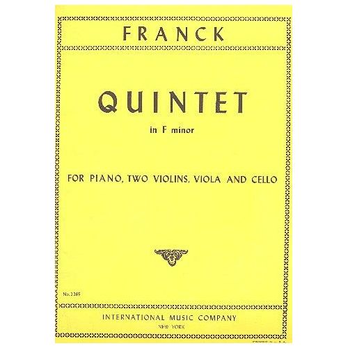 Franck, César - Quintet in F minor 