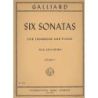 Galliard, Johann Ernst - Six Sonatas Volume 2 Vol. 2