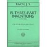Bach, J.S - 15 TERZETTI Vln Vla Vc Part 
