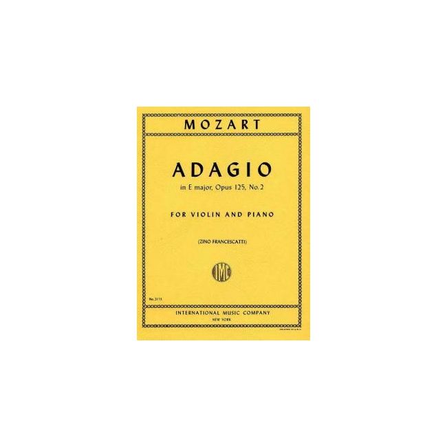 Mozart, Wolfgang Amadeus - Adagio E major K.261