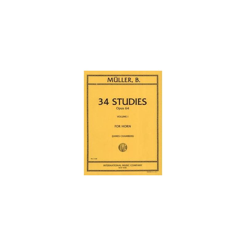 Mueller, Bernhard Eduard - 34 Studies Volume 1 Vol. 1