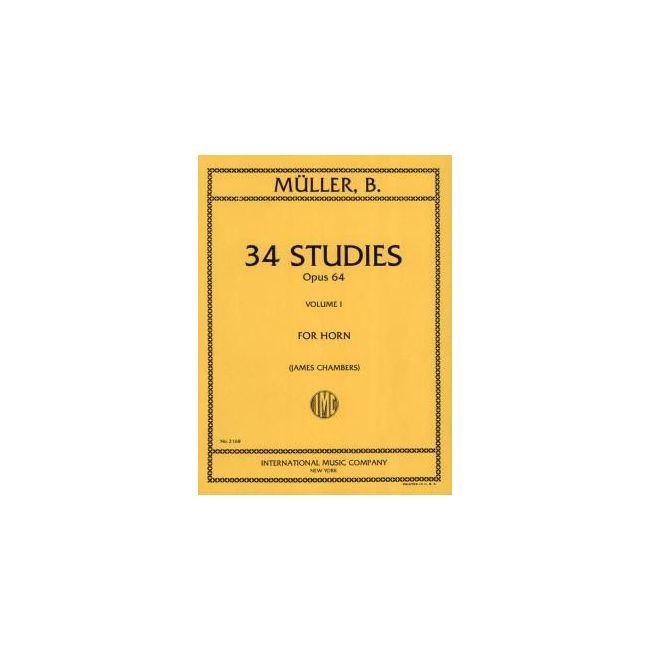 Mueller, Bernhard Eduard - 34 Studies Volume 1 Vol. 1