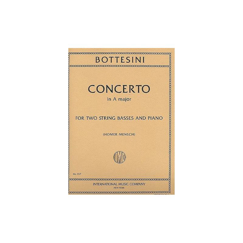 Bottesini, Giovanni - Concerto for Two Double Basses 