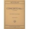 Accolay, Jean Baptiste - Concerto No.1 A minor 