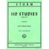Sturm, Wilhelm - 110 Studies Volume 1 op. 20 Vol. 1
