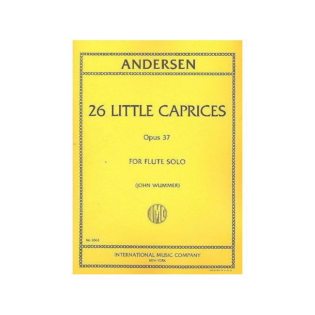 Andersen, Joachim - 26 Little Caprices op. 37 