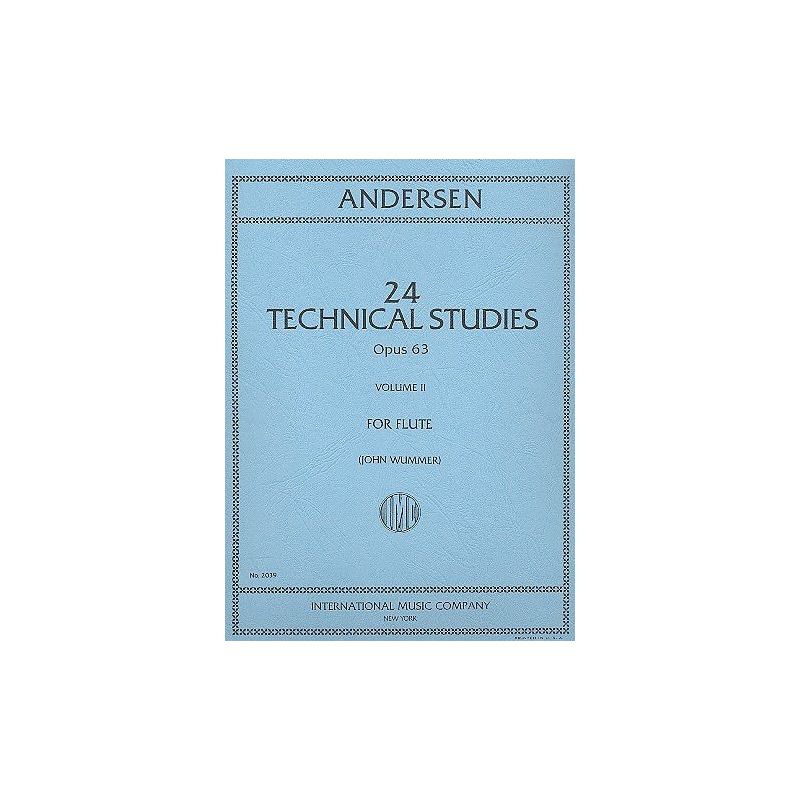 Andersen, Joachim - 24 Technical Studies Vol. 2 op. 63 Vol. 2