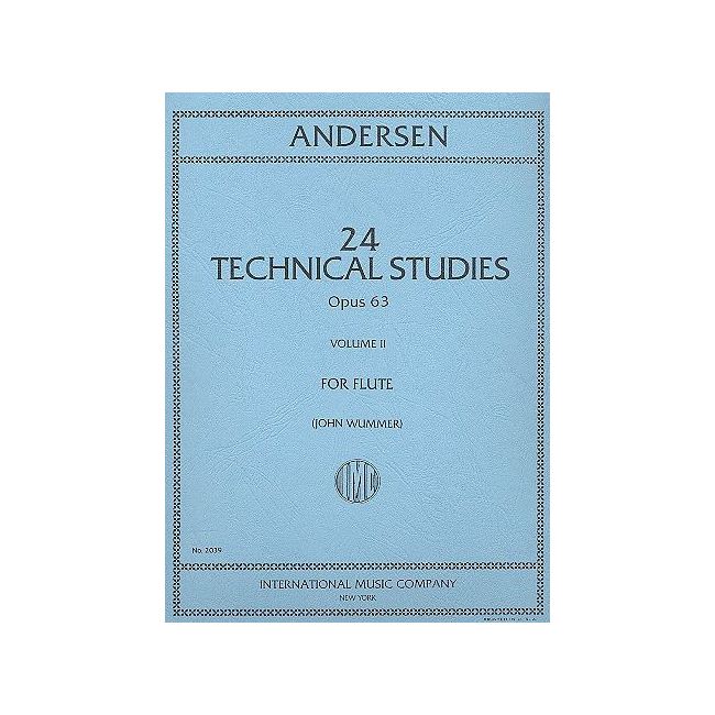 Andersen, Joachim - 24 Technical Studies Vol. 2 op. 63 Vol. 2
