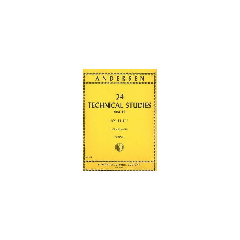 Andersen, Joachim - 24 Technical Studies Vol. 1 op. 63 Vol. 1