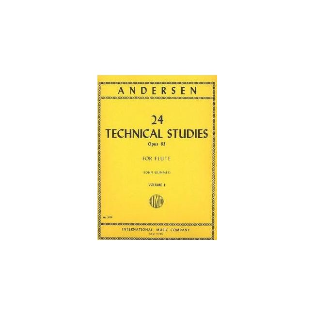 Andersen, Joachim - 24 Technical Studies Vol. 1 op. 63 Vol. 1