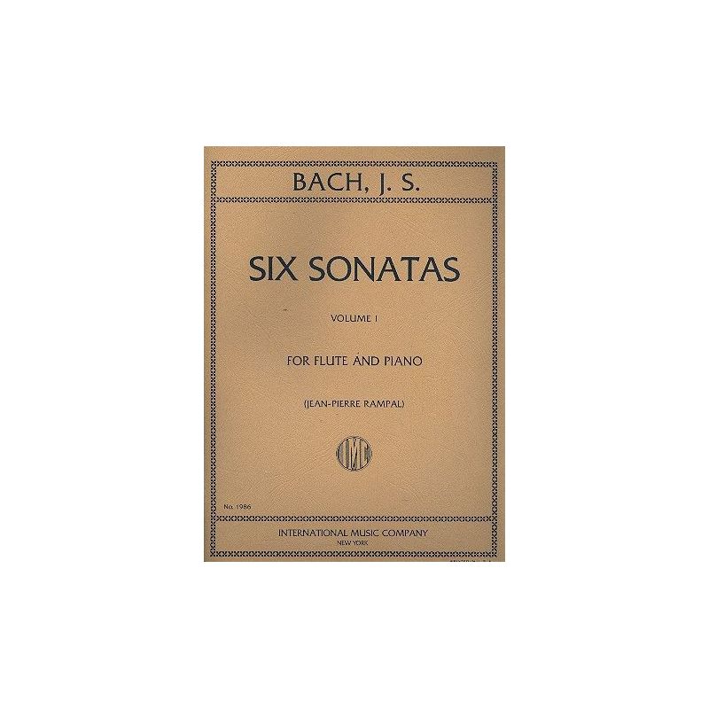 Bach, J.S - Six Sonatas Vol.1 Vol. 1