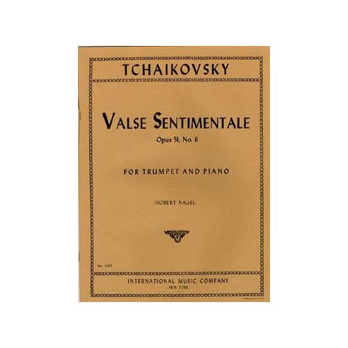 Tchaikovsky, Peter Iljitsch - Valse Sentimentale op. 51/6 