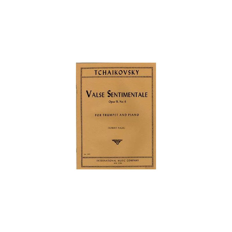 Tchaikovsky, Peter Iljitsch - Valse Sentimentale op. 51/6 