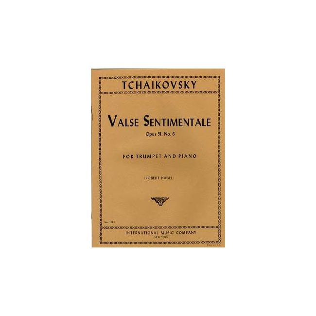 Tchaikovsky, Peter Iljitsch - Valse Sentimentale op. 51/6