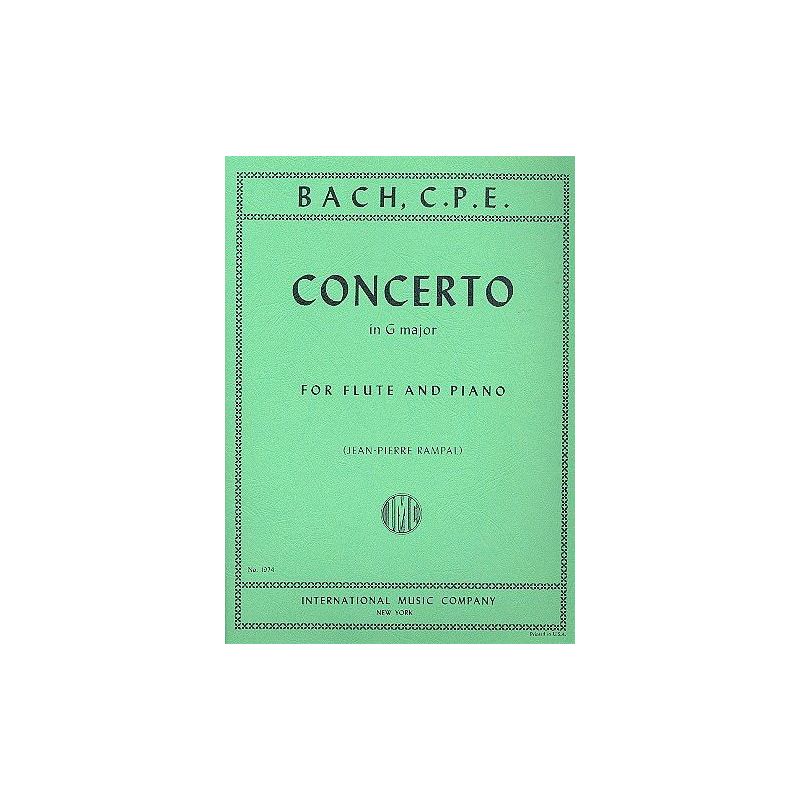 Bach, Carl Philipp Emanuel - Concerto in G major 