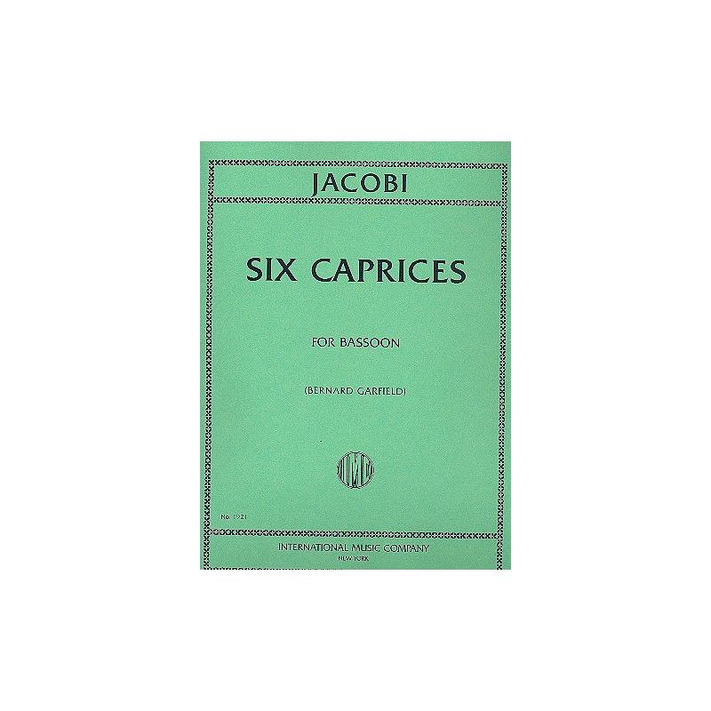 Jacobi, Carl - Six Caprices 