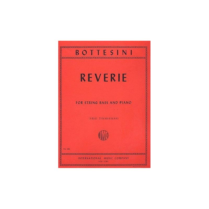 Bottesini, Giovanni - REVERIE Kb Pft 