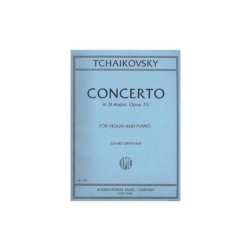 Tchaikovsky, Peter Iljitsch - Violin Concerto D major op.35 