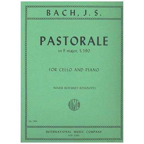 Bach, J.S - PASTORALE Vc Pft 