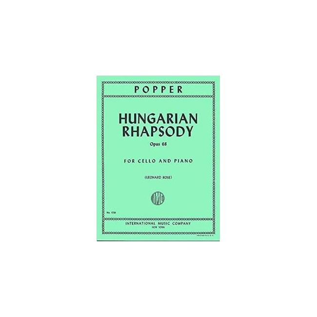 Popper, David - HUNGARIAN RHAPSODY Op68 Vc Pft