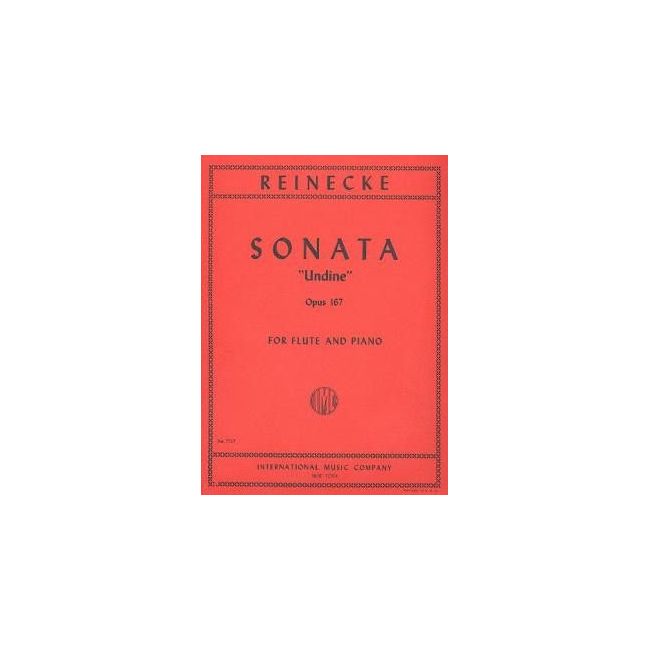 Reinecke, Carl - SONATA UNDINE Op167 Fl Pft