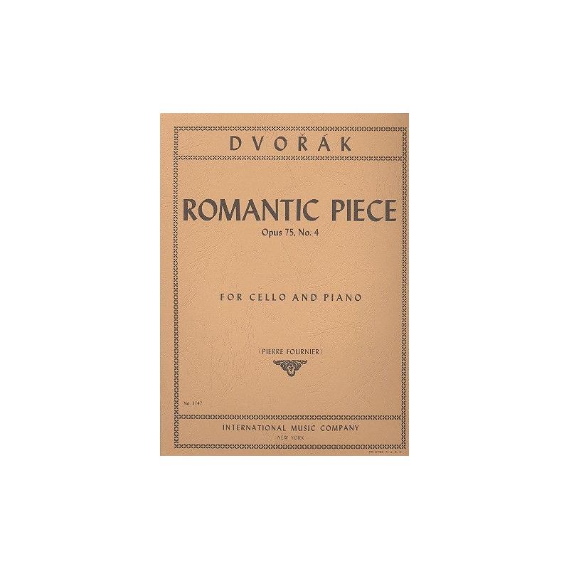 Dvo?ák, Antonín - ROMANTIC PIECE OP75/4 Vc Pft 