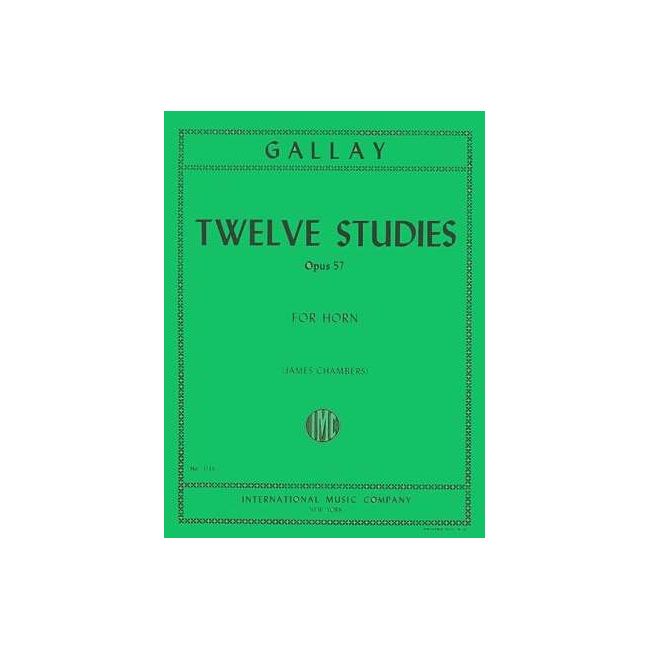 Gallay, Jaques Francois - Twelve Studies op. 57 