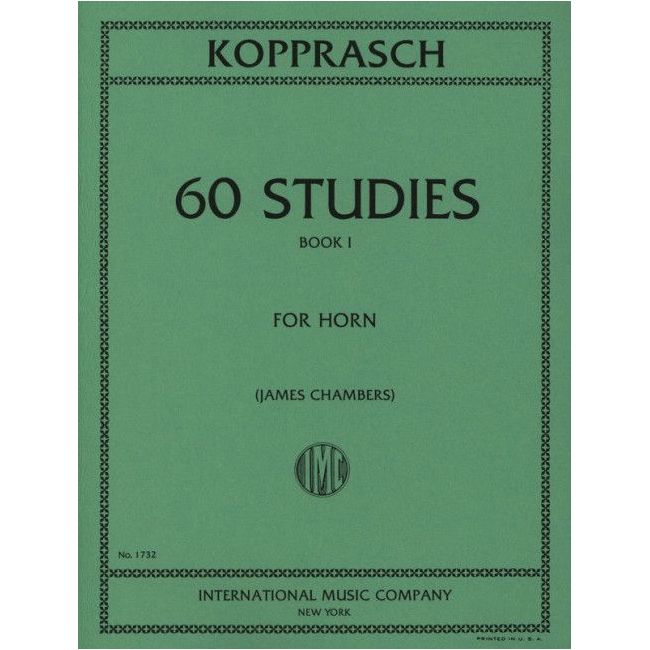 Kopprasch, Carl - 60 Studies Vol. 1 Vol. 1
