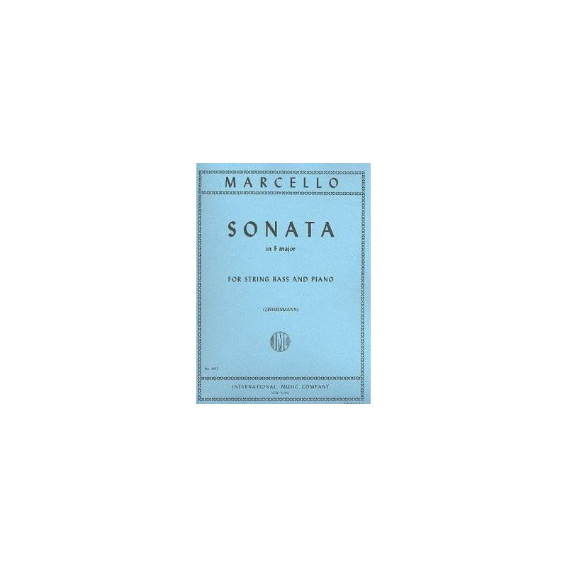Marcello, Benedetto - SONATA F Maj Kb Pft 