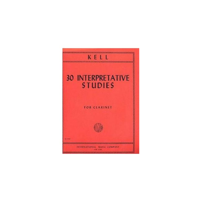 Kell, Reginald - 30 Interpretative Studies 