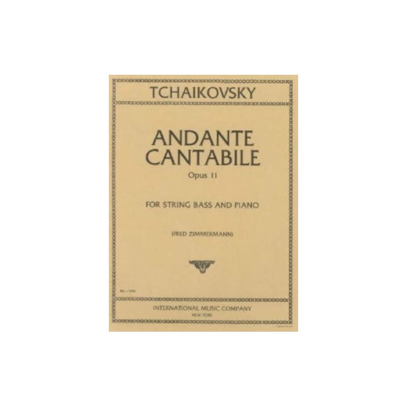 Tchaikovsky, Peter Iljitsch - Andante Cantabile op. 11 