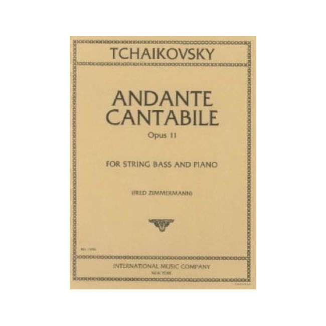 Tchaikovsky, Peter Iljitsch - Andante Cantabile op. 11