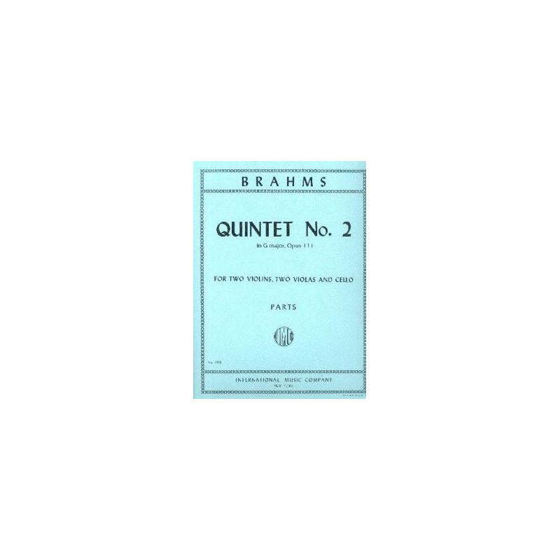Brahms, Johannes - String Quintet No.2 G Major Op.111 