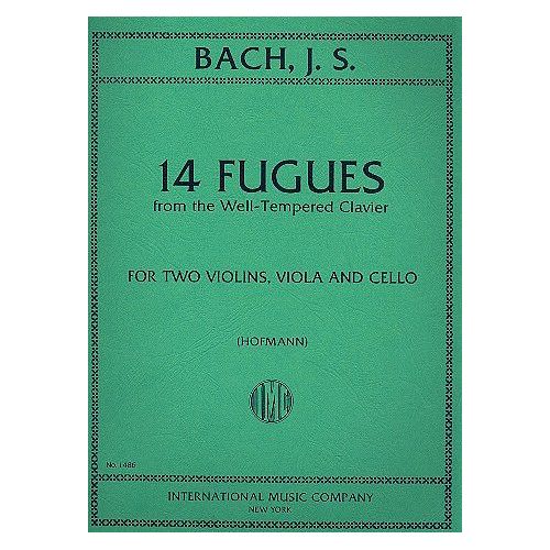 Bach, J.S - 14 Fugues Vol....