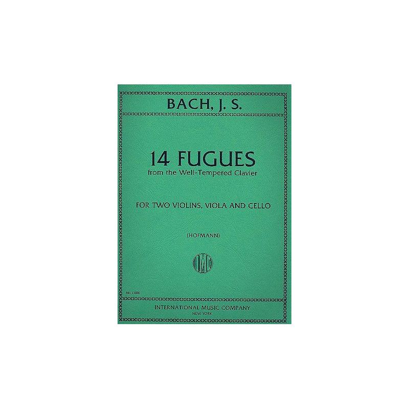 Bach, J.S - 14 Fugues Vol. 2 Vol. 2