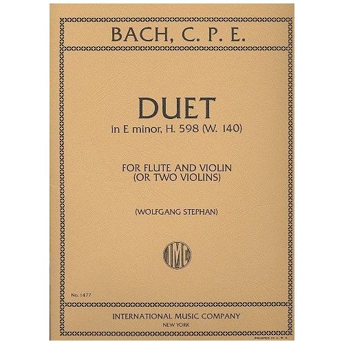 Bach, Carl Philipp Emanuel...
