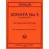 Vivaldi, Antonio - Sonata No. 5 E minor RV.40 