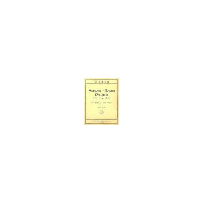 Weber, Carl Maria von - Andante & Rondo Ongarese Op.35 
