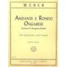 Weber, Carl Maria von - Andante & Rondo Ongarese Op.35 
